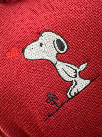 Snoopy Thermal Hoodie L