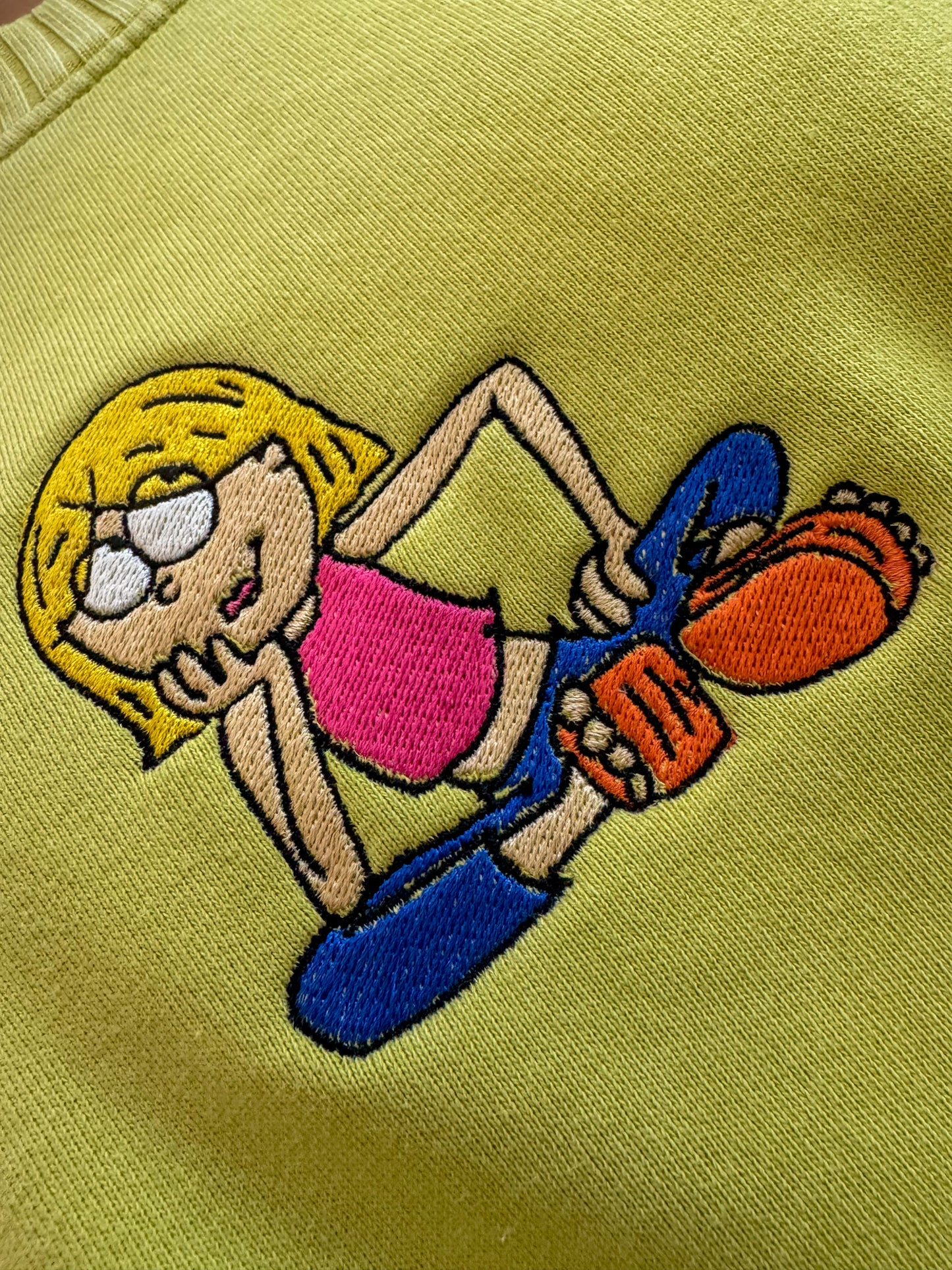 Lizzie McGuire Yellow Sweater XL