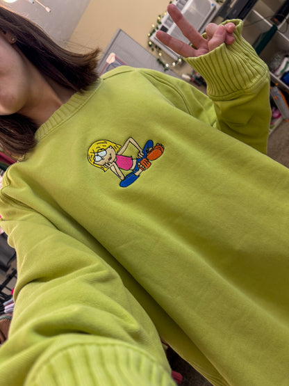 Lizzie McGuire Yellow Sweater XL