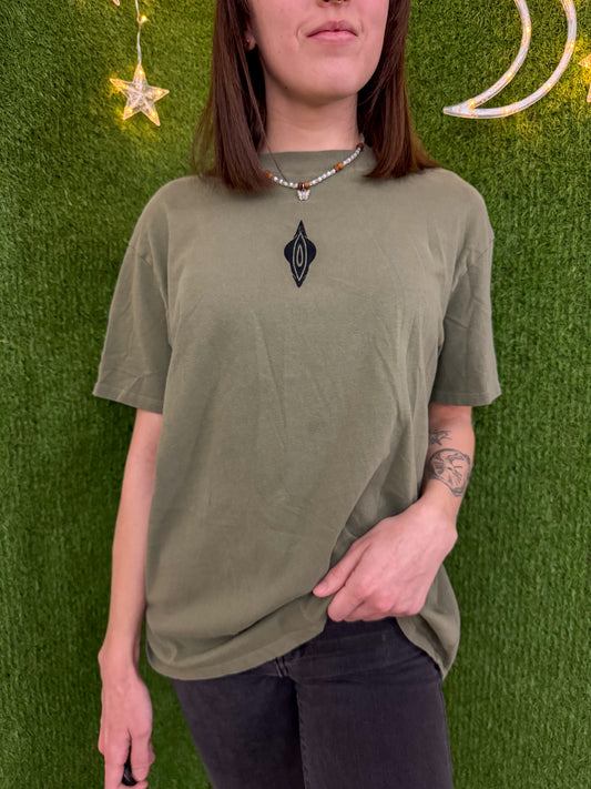 Vulva Green Tee S