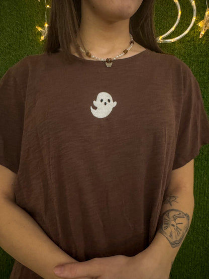 Little Ghost Brown T-Shirt XL