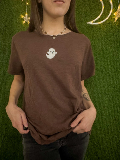 Little Ghost Brown T-Shirt XL