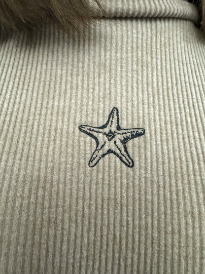 Starfish Tan Turtleneck XL