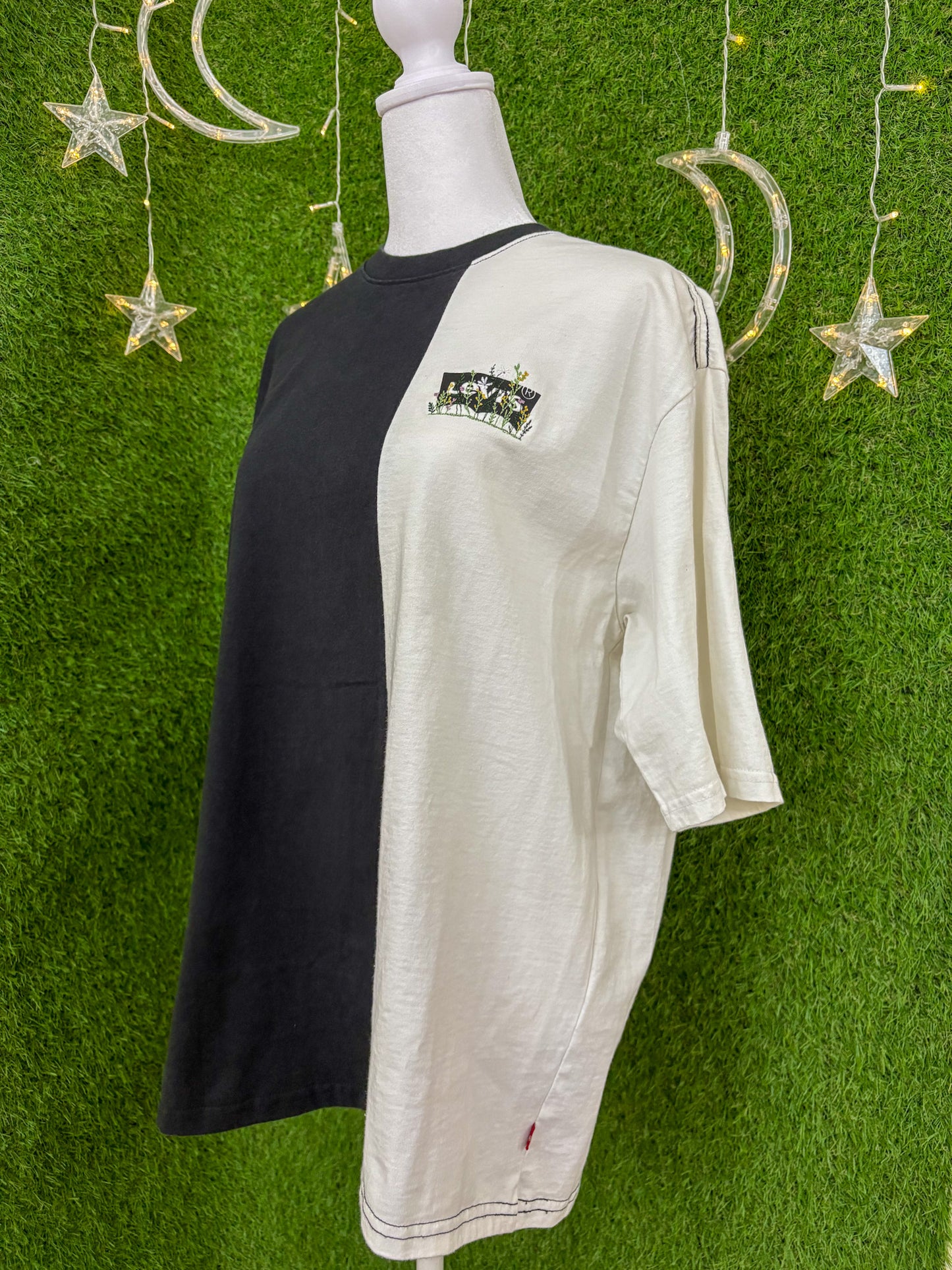 Levi's Flower Cover-Up Oversized T-Shirt S