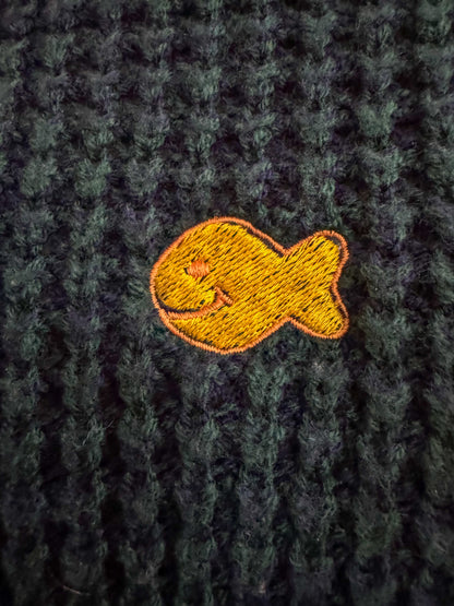 Goldfish Green Sweater 2XL