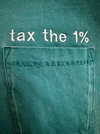 Tax the 1% Pocket Long Sleeve XL