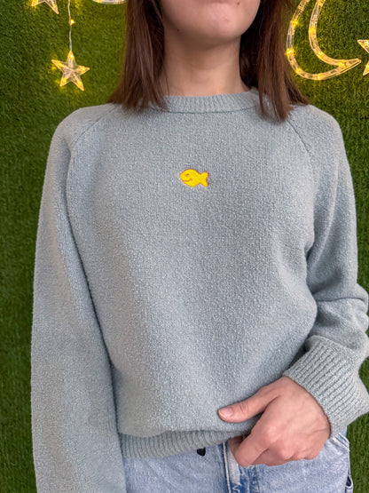 Goldfish Light Blue Sweater M