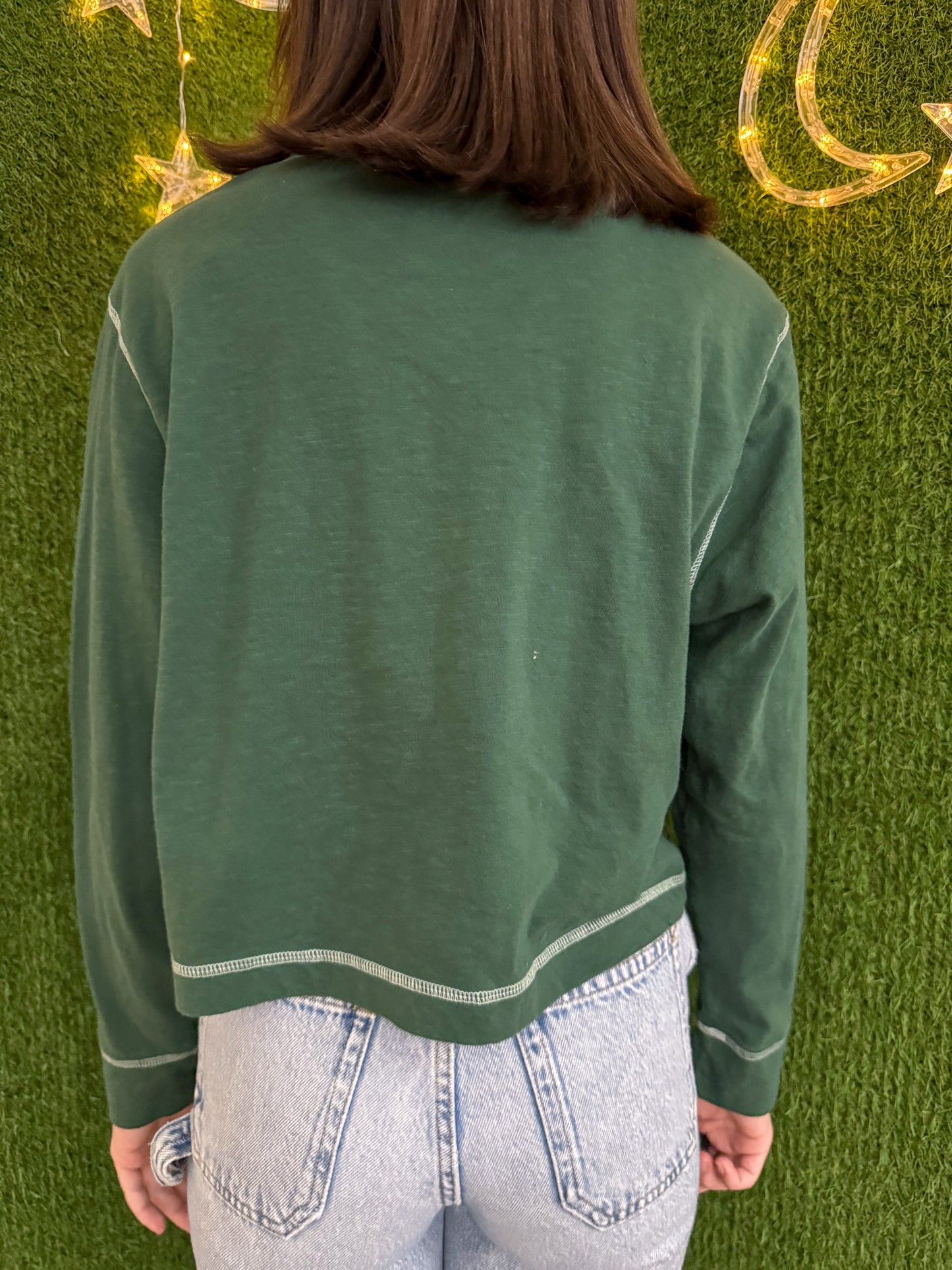 Goldfish Cropped Long Sleeve XS