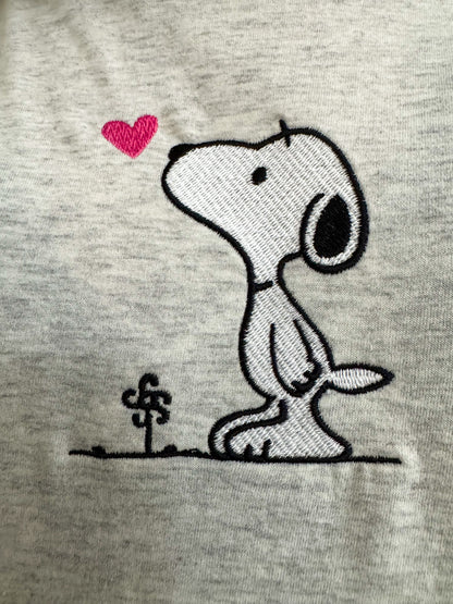 Snoopy Blue and Grey Long Sleeve L