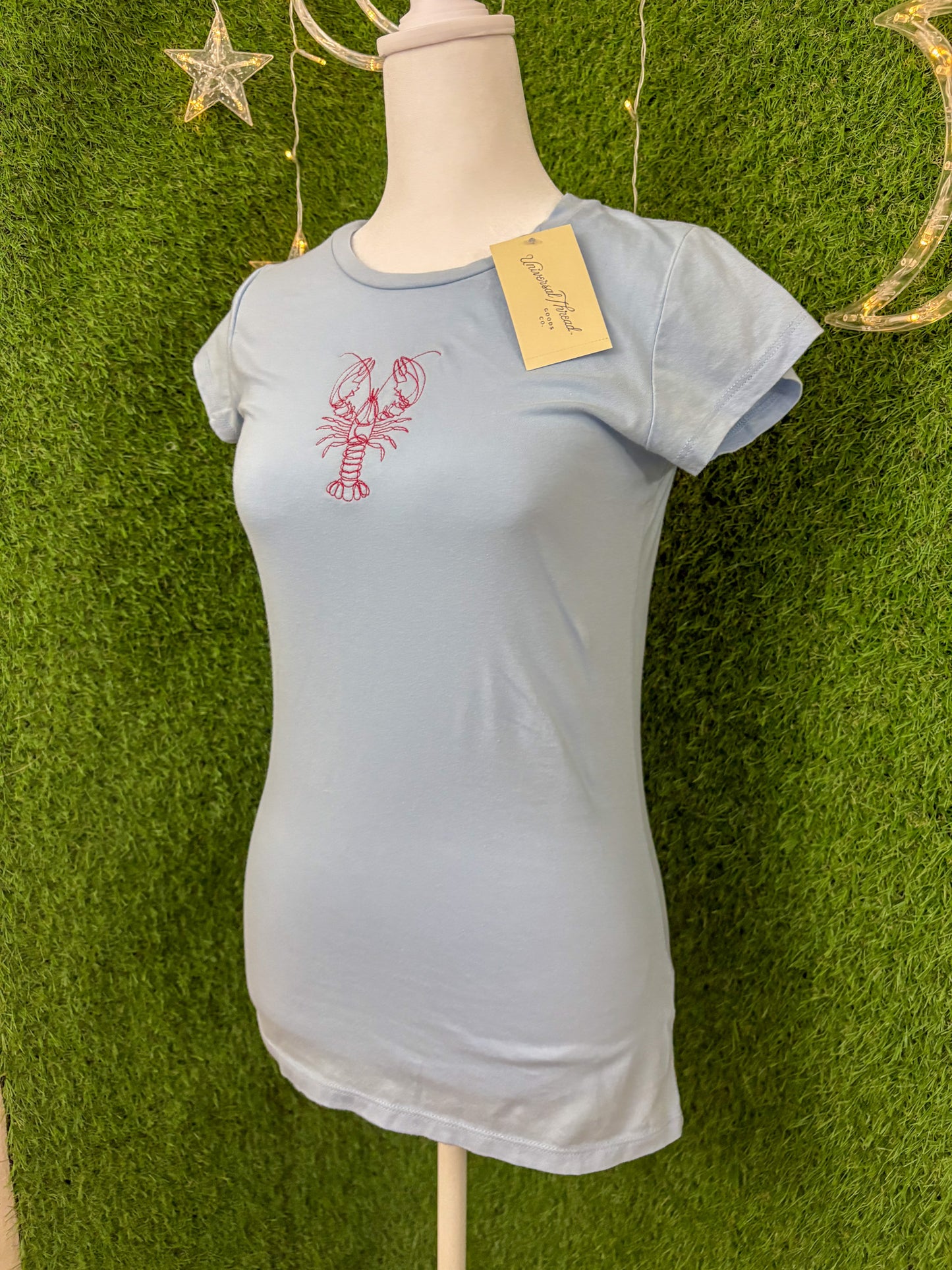 Lobster Blue Tee XS