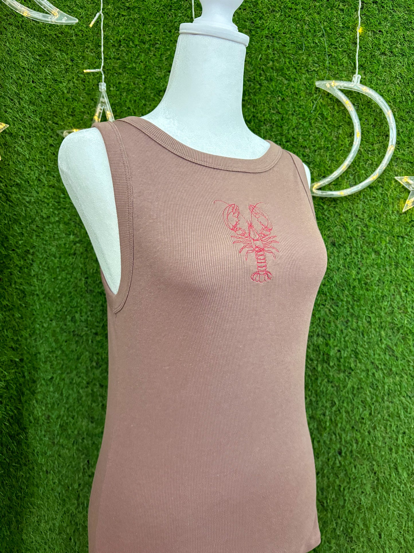 Lobster Brown Tank Top L