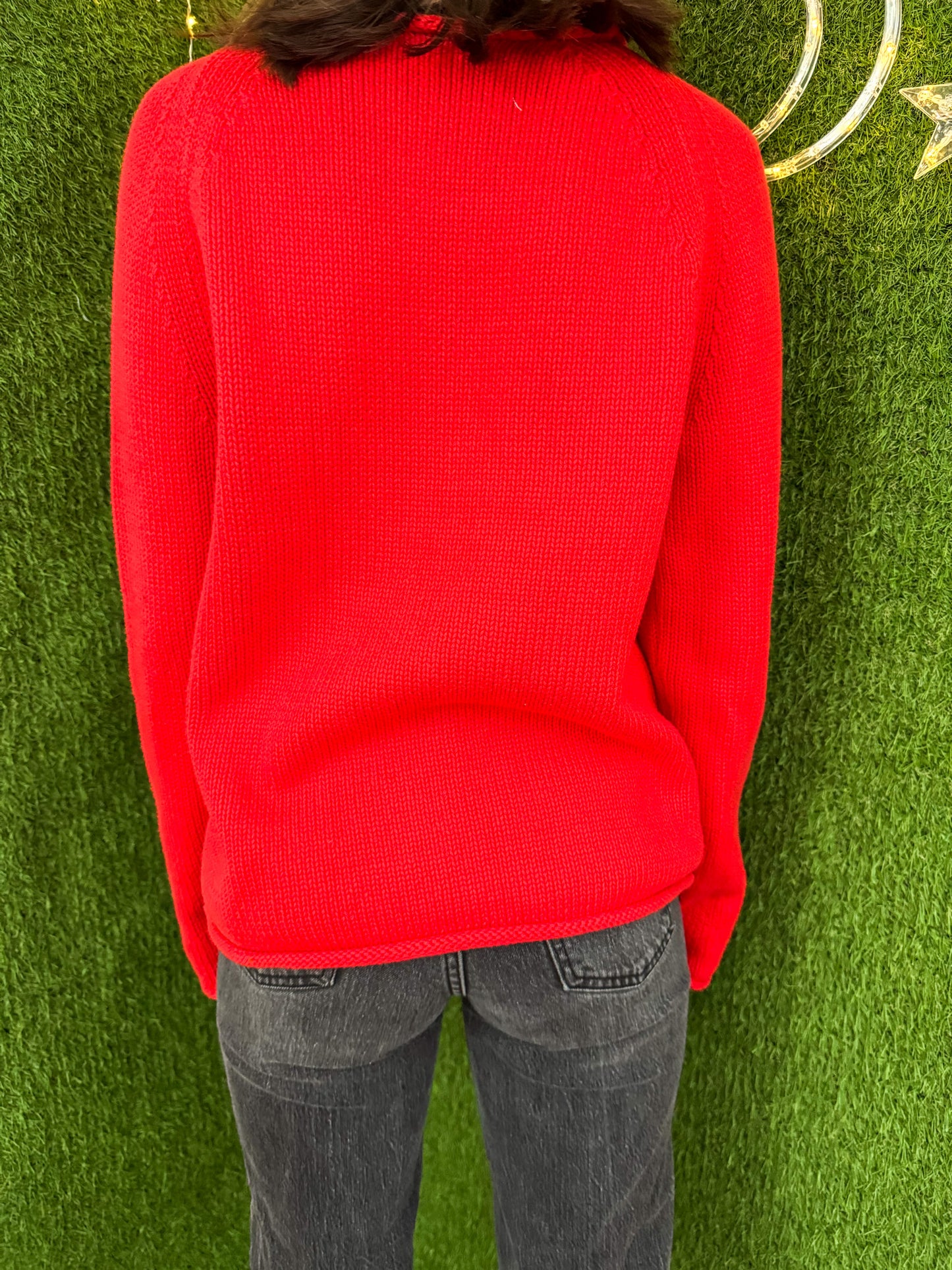 Love Red Sweater L