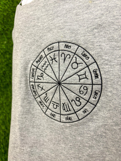 Zodiac Signs Grey Body Suit Tank 2XL