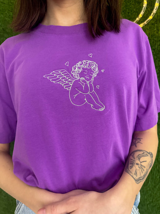 Angel Baby Purple T-Shirt L