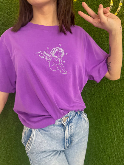 Angel Baby Purple T-Shirt L