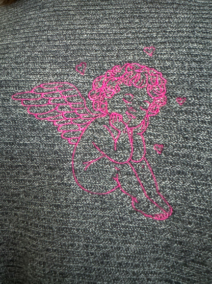Angel Baby Grey Sweater M
