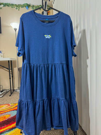 Blueberry Dress with Pockets XL