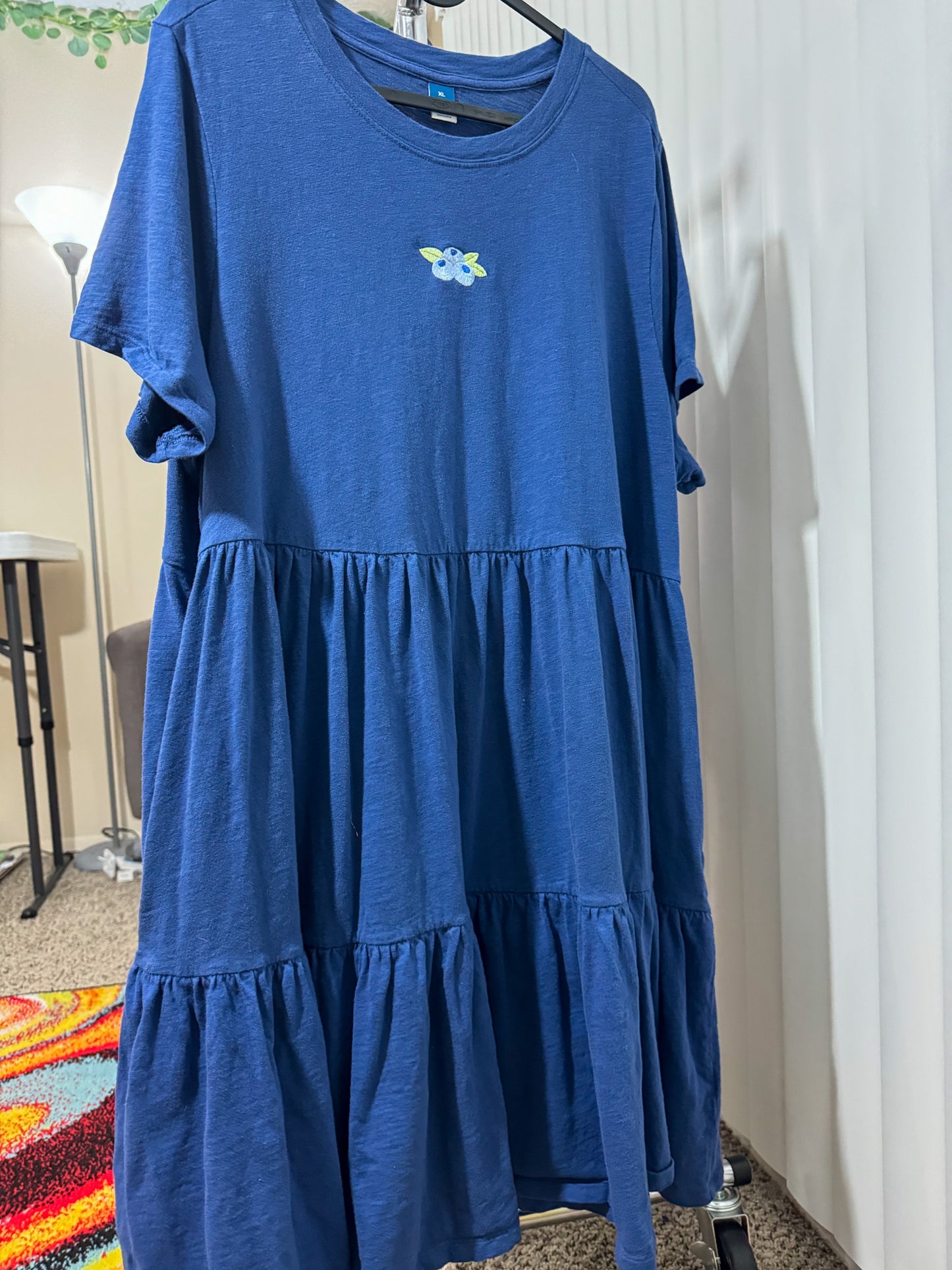 Blueberry Dress with Pockets XL