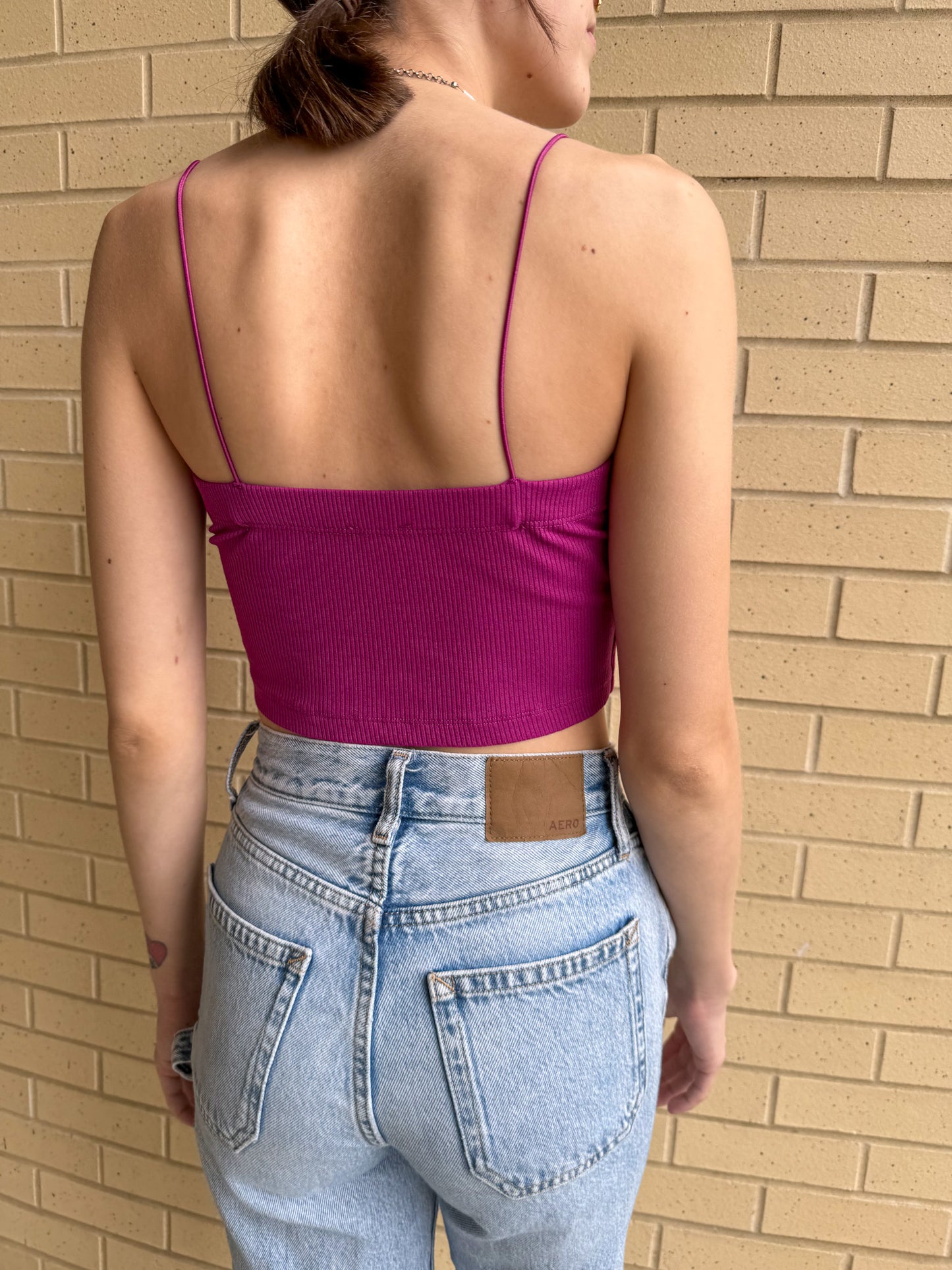 Queer Strappy Front Tank S