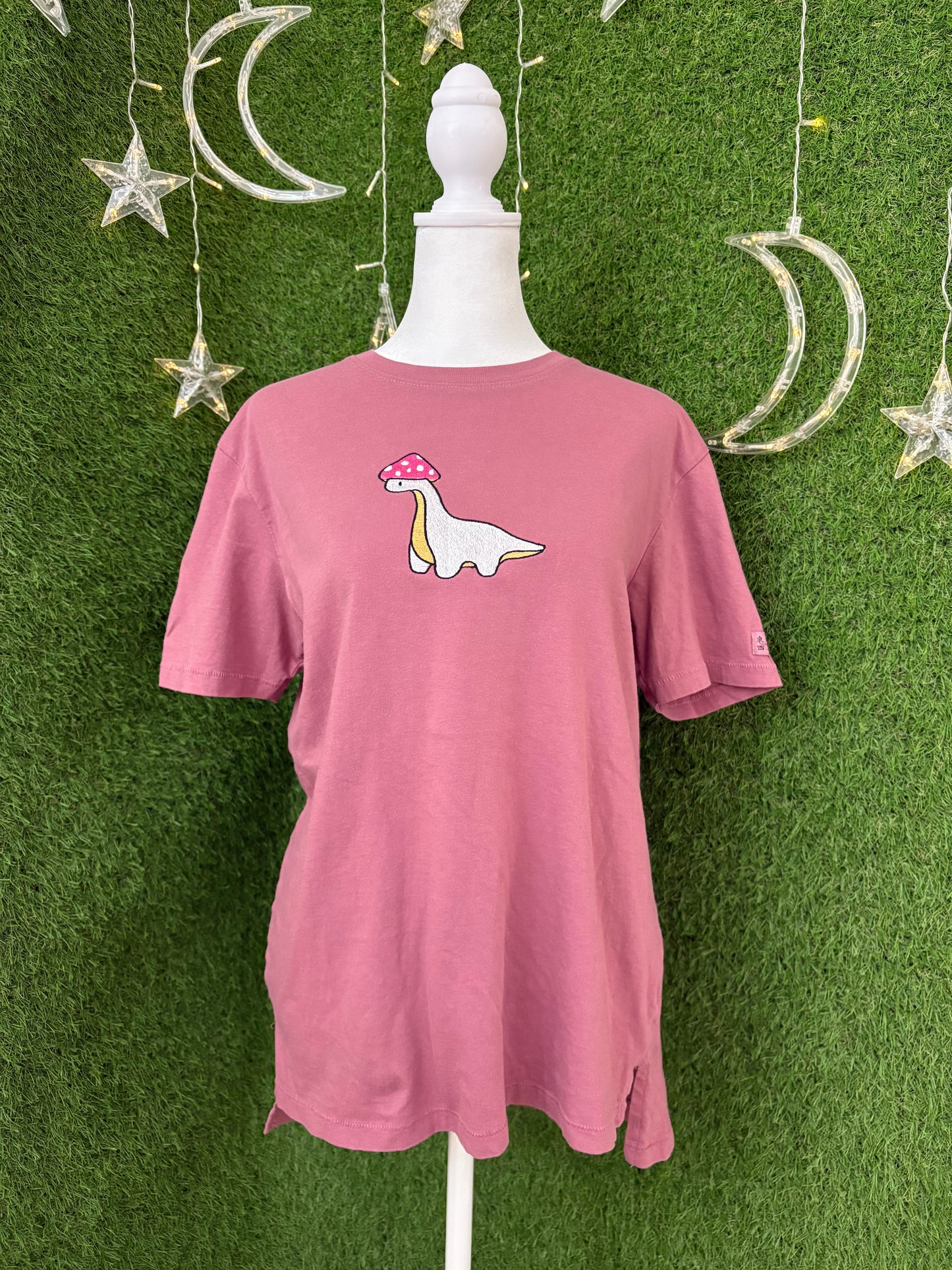 Mushroom Dino Red T-Shirt S