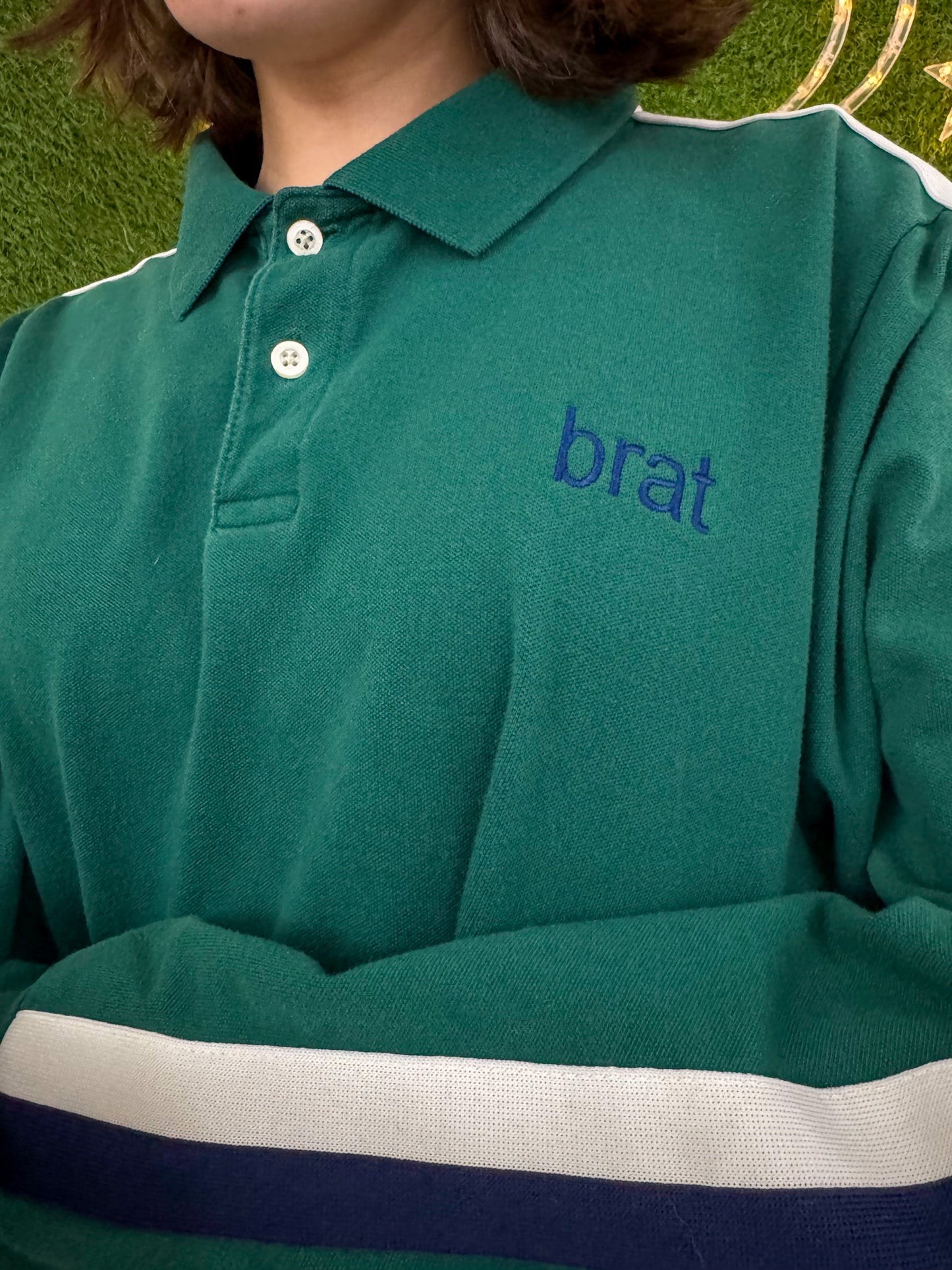 Brat Green Long Sleeve L