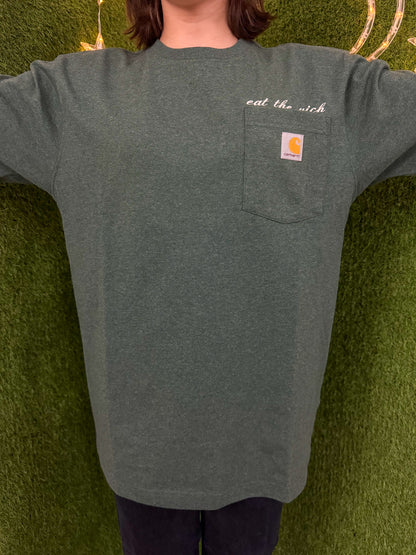 Eat the Rich Pocket T-Shirt S