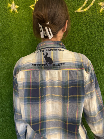 Jackalope Plaid Flannel M