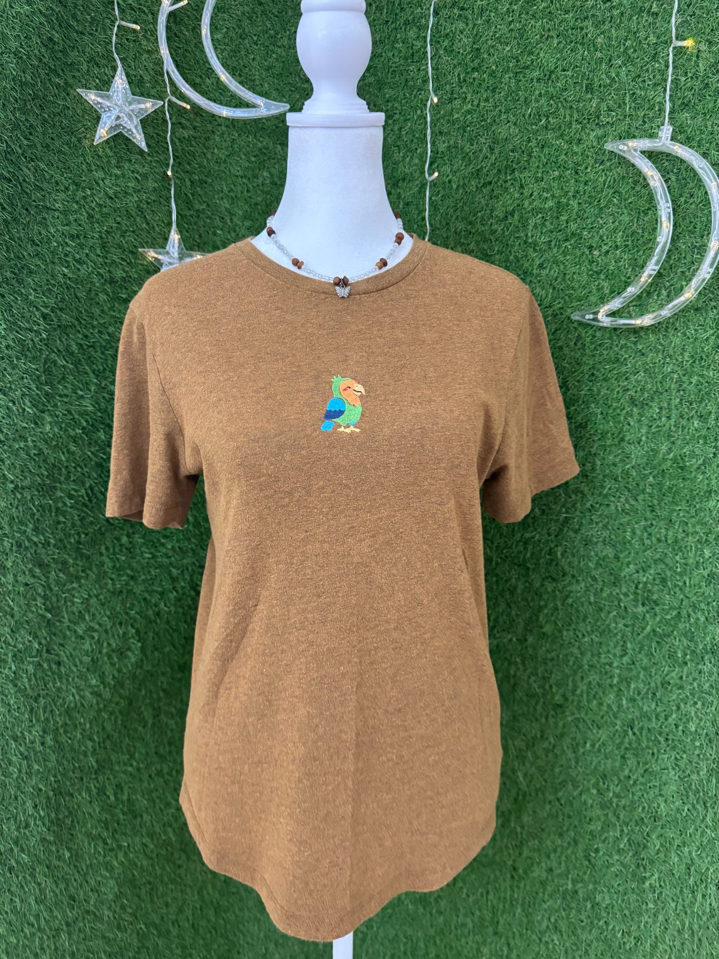 Parrot Brown T-Shirt XS