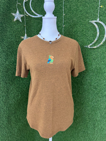 Parrot Brown T-Shirt XS