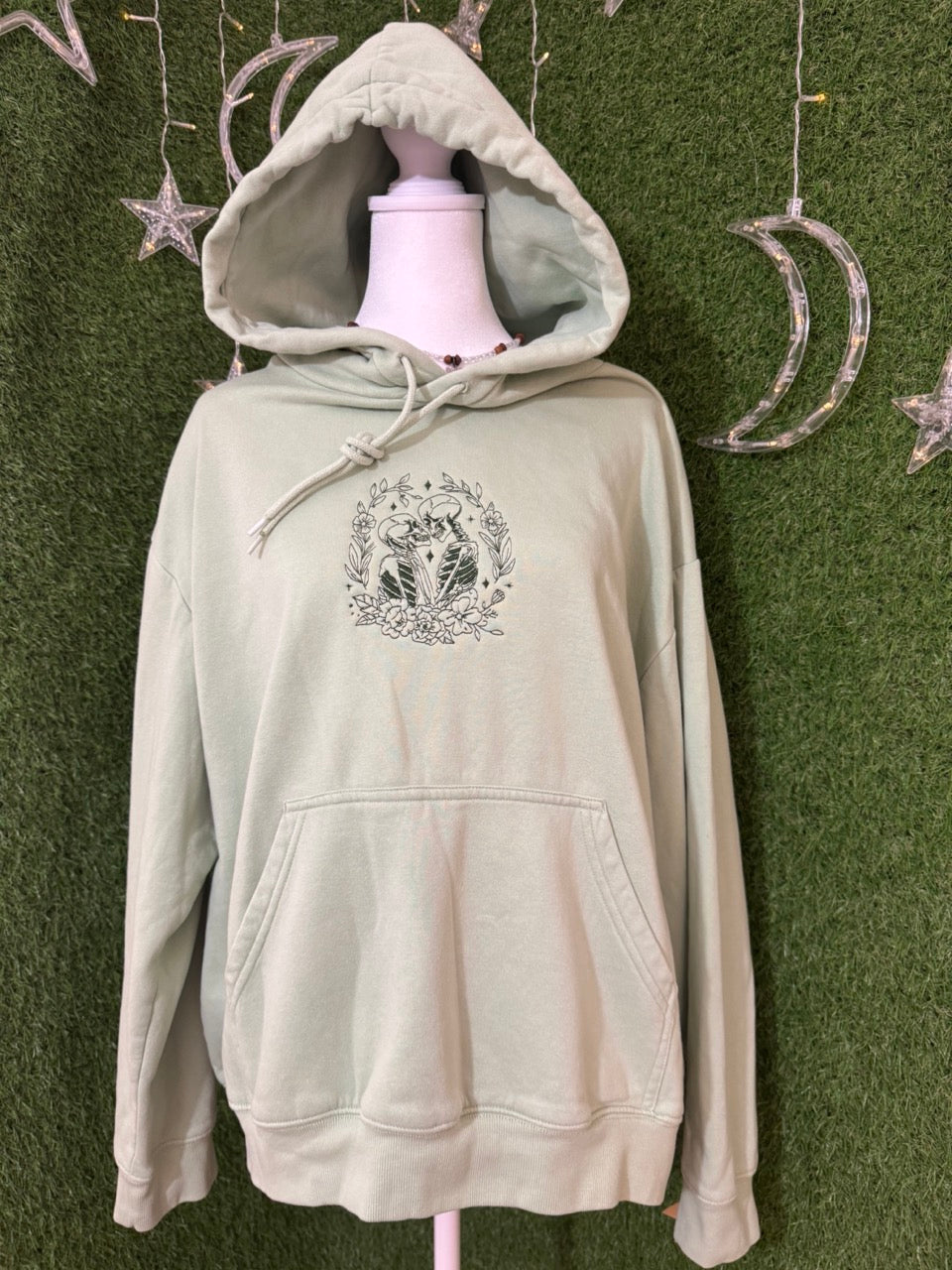 Infinite Love Green Hoodie L