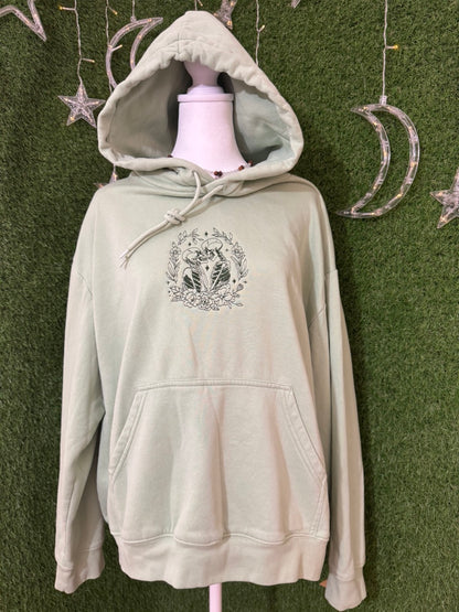 Infinite Love Green Hoodie L