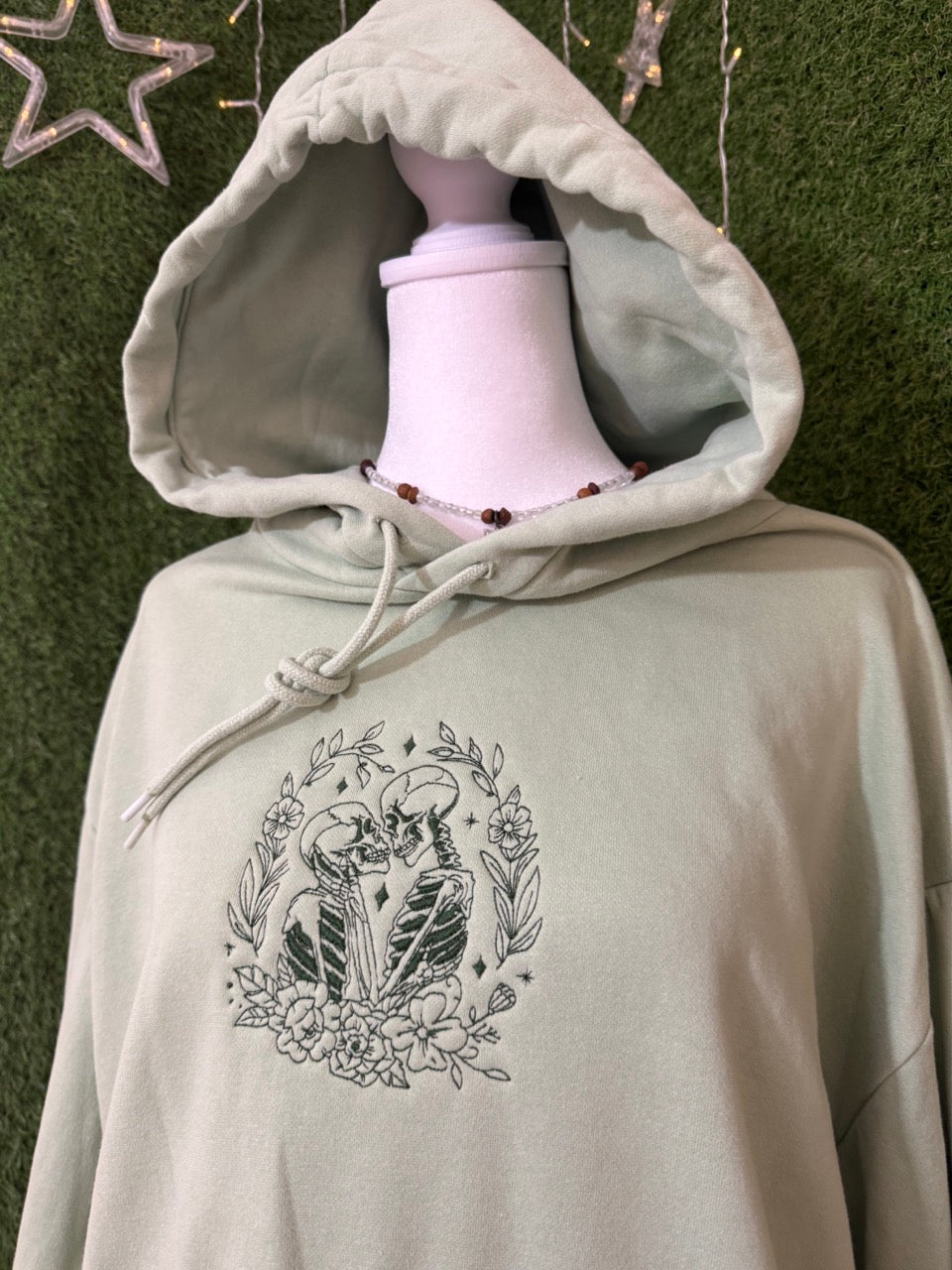 Infinite Love Green Hoodie L